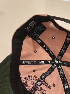 Online Ceramics Men's Tan and Green Hat